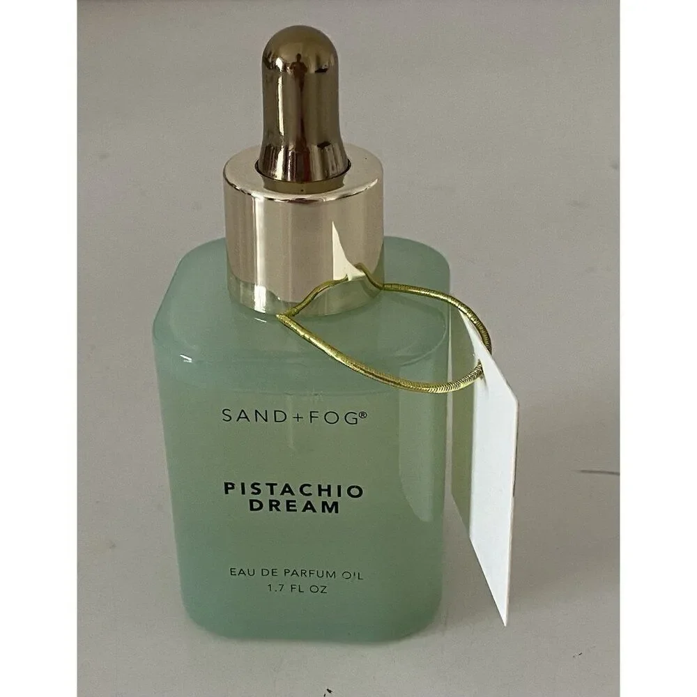 Sand + Fog Eau De Parfum Oil 1.7 fl oz Pistachio Dream Vanilla Brown Sugar Cream